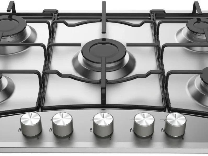 Innovativo piano cottura Piano cottura l.75 inox pcn752u/ix/ha  di Hotpoint ariston a prezzi outlet