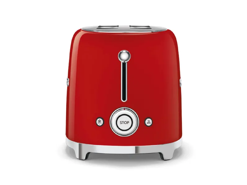 Piccoli elettrodomestici Smeg Tostapane rosso in Offerta Outlet