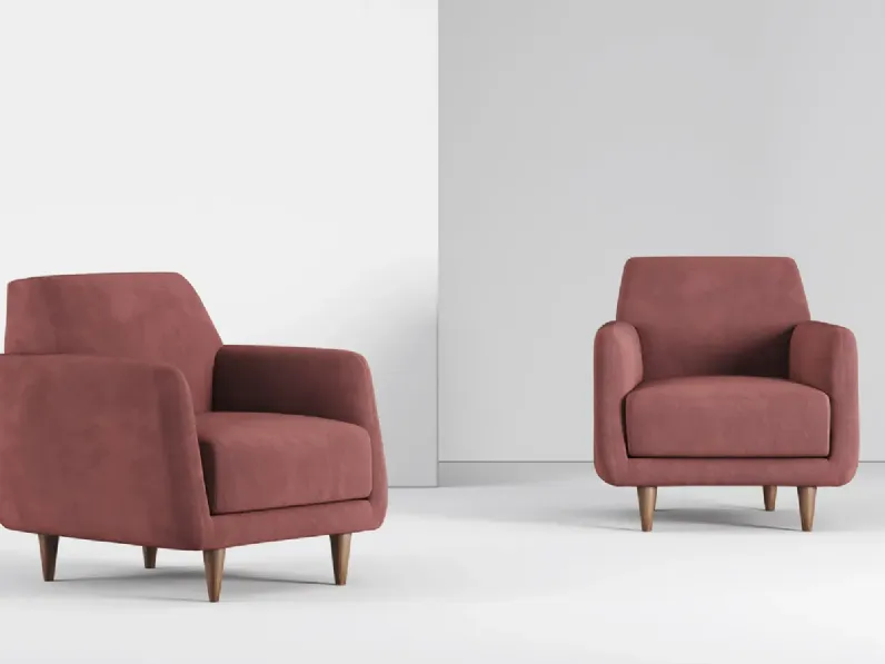 Poltroncina Adele a marchio Doimo salotti SCONTATA