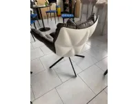 Poltroncina modello Poltroncina san siro design pronta consegna Md work in Ecopelle in Offerta Outlet