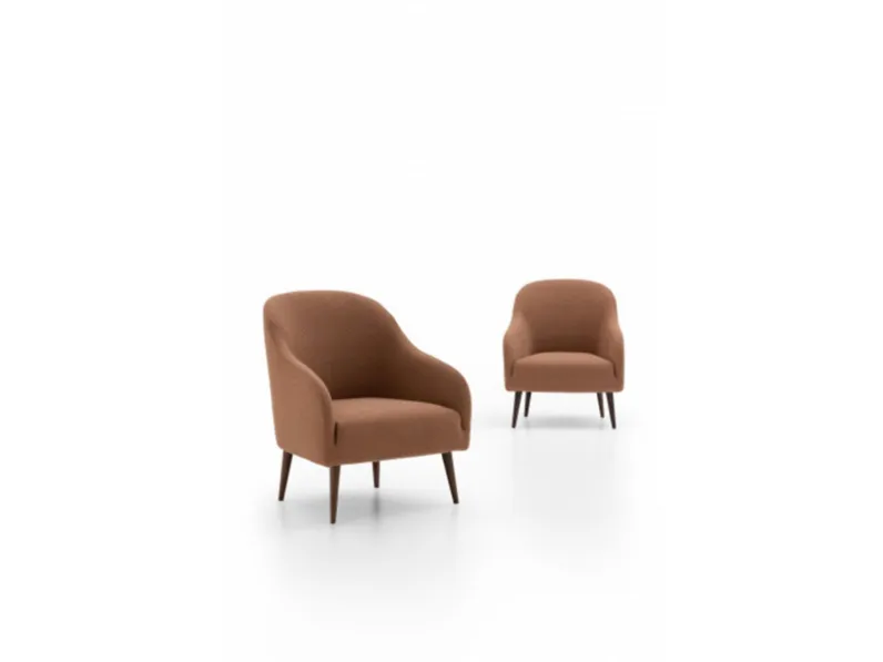 Poltrona in Tessuto Poltroncina Artigianale a prezzo Outlet