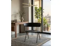 Poltrona modello Poltroncina officina inpelle nera Magis in offerta