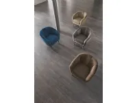Poltrona con seduta fissa Tebe Target point in Offerta Outlet 