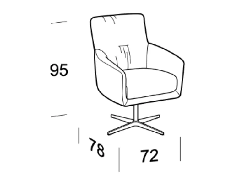 Scopri la poltroncina Elodie Mottes Selection in tessuto, un'idea di stile firmata da un grande architetto! Prezzo scontato.