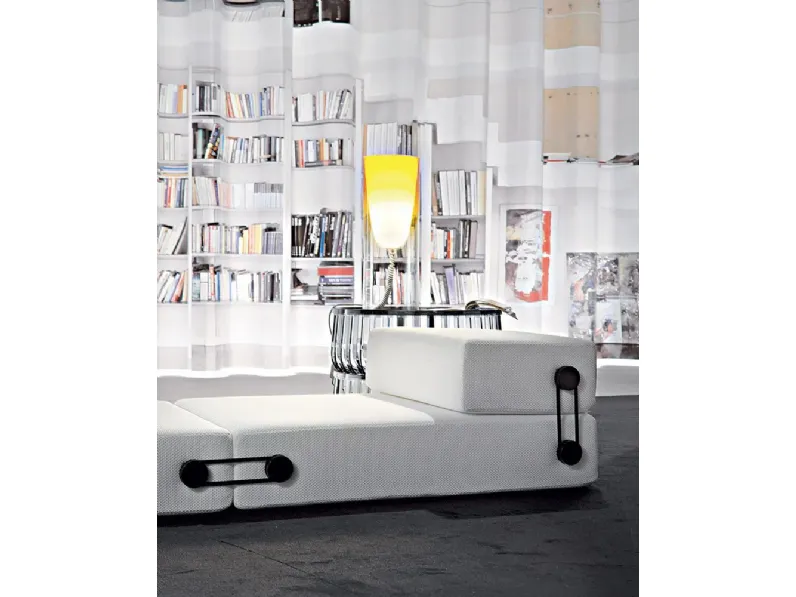 Poltrona letto con seduta allungabile Trix Kartell in Offerta Outlet 