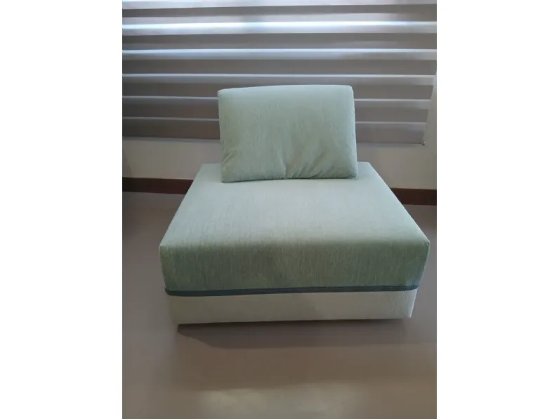 Poltrona trasformabile in letto Diletto Astolfi1963 in Offerta Outlet