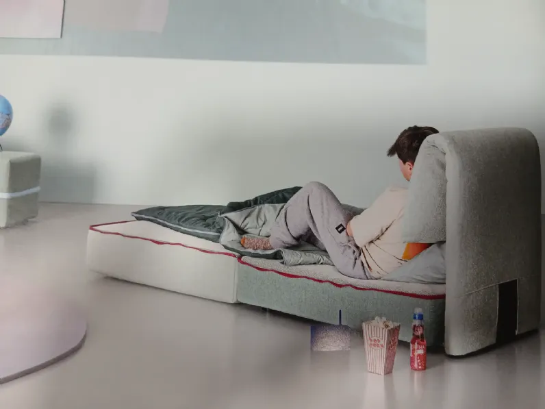Poltrona trasformabile in letto Diletto Astolfi1963 in Offerta Outlet