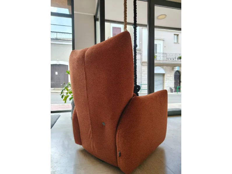 Poltrona Bubble con movimento relax a marchio Egoitaliano con uno sconto esclusivo