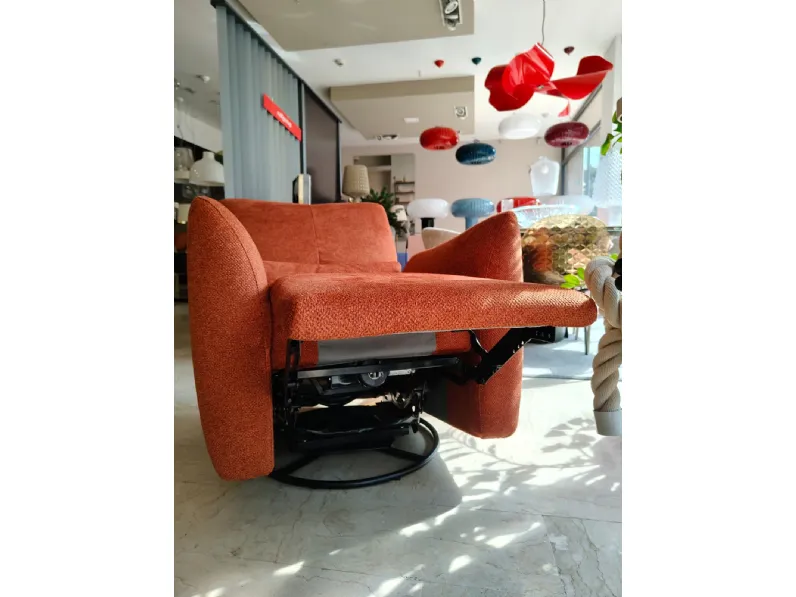 Poltrona Bubble con movimento relax a marchio Egoitaliano con uno sconto esclusivo