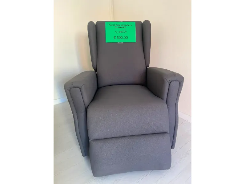 Poltrona relax Arabella Stones a prezzo Outlet