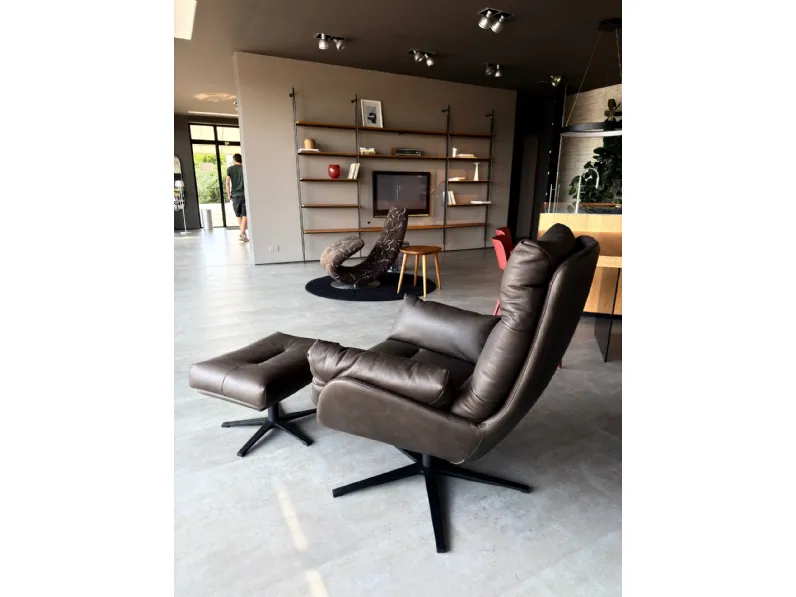 Poltrona Julia con movimento relax a marchio La casa moderna con uno sconto esclusivo