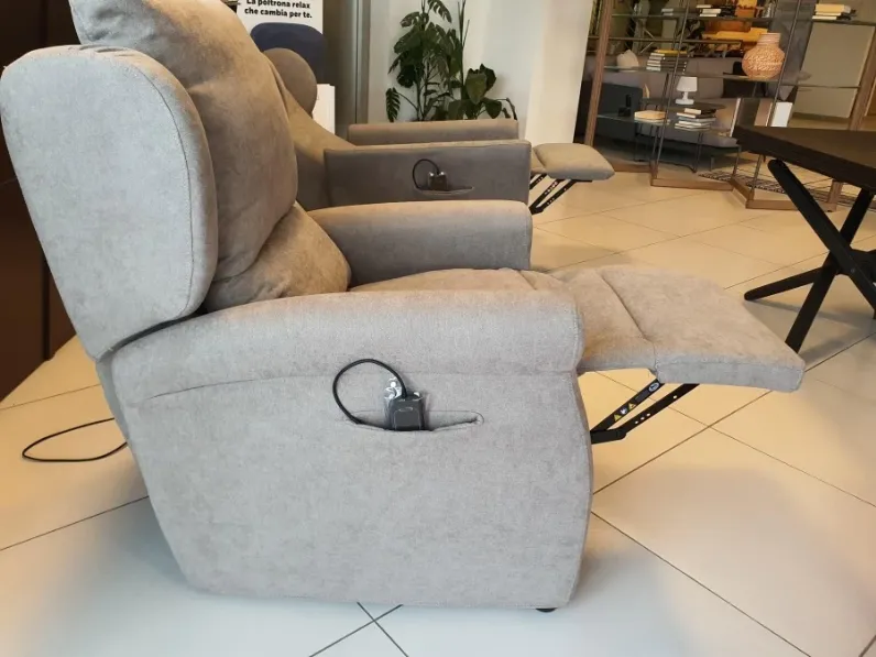 Poltrona relax in Tessuto Multipla Vitarelax scontata