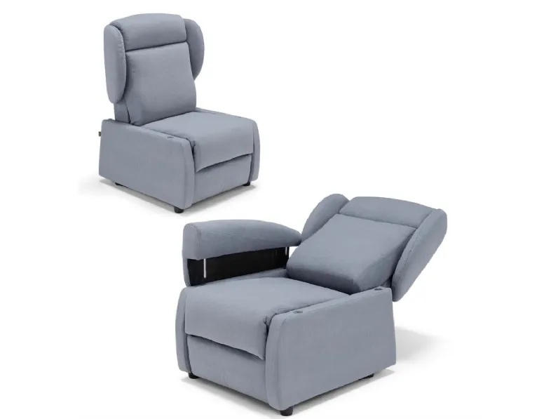Poltrona relax Con movimento relax Mirò Mottes selection a prezzo Outlet
