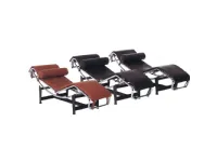 Poltrona relax in Pelle Poltronachaiselongue modello marlowe Artigianale in offerta