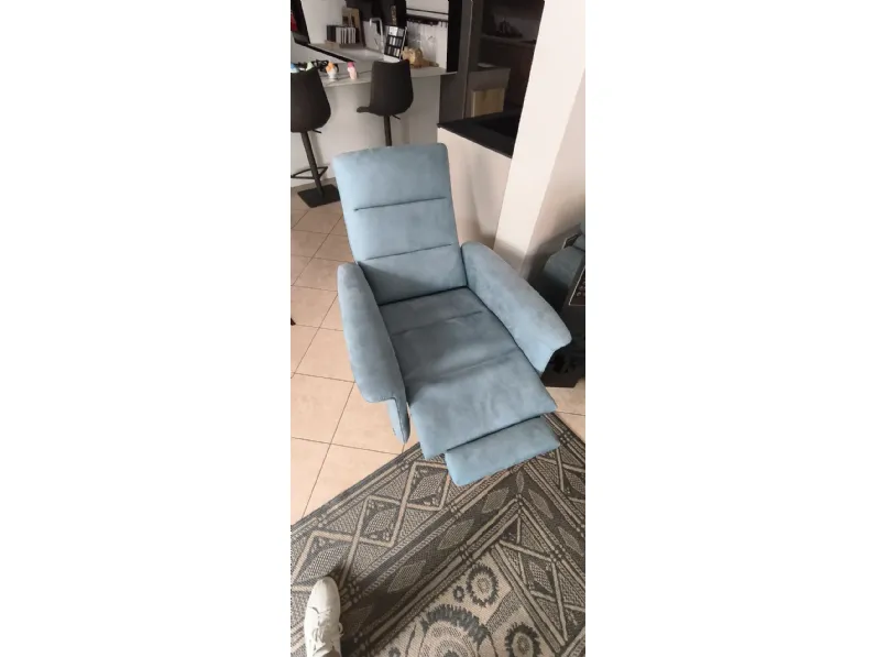 Poltrona relax in Microfibra Poltrona kelly Egoitaliano scontata