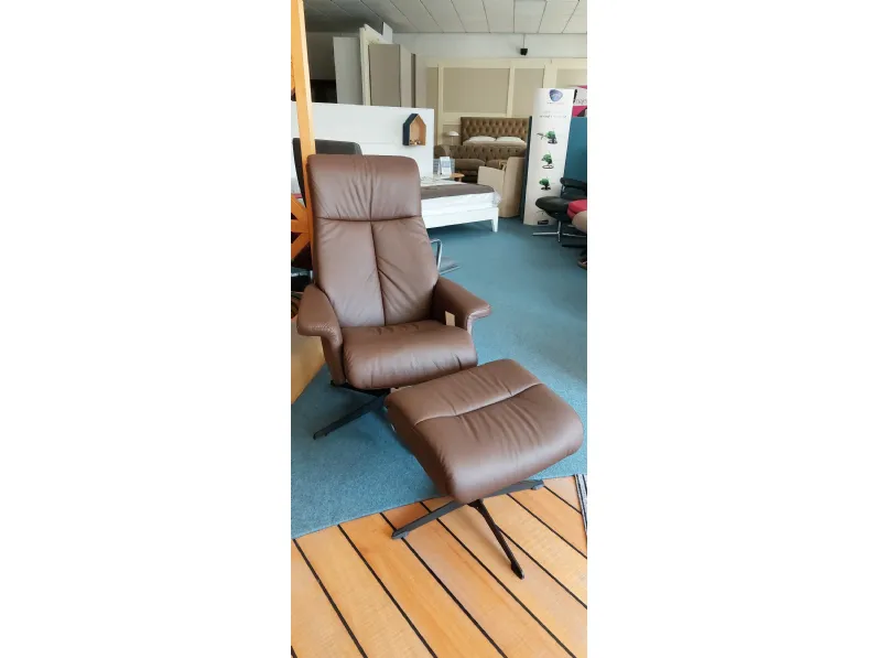 Poltrona relax modello Scandi 1320 img a marchio Stressless in offerta