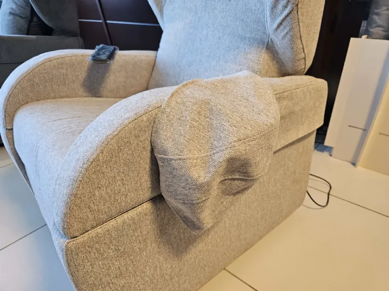 Poltrona relax in Tessuto Anna plus Vitarelax in Offerta Outlet