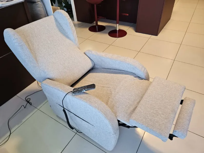 Poltrona relax in Tessuto Anna plus Vitarelax in Offerta Outlet