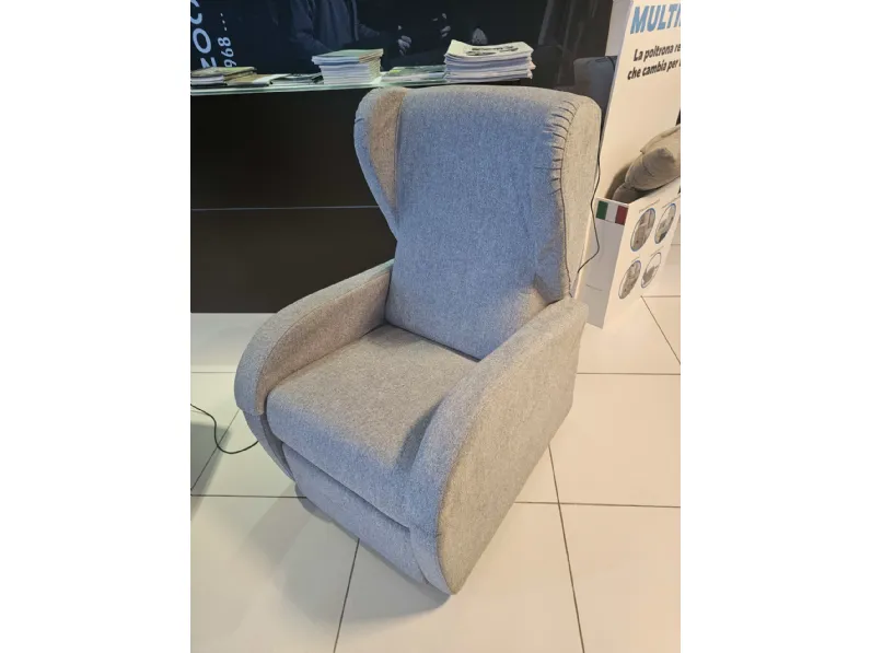 Poltrona relax in Tessuto Anna plus Vitarelax in Offerta Outlet