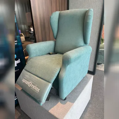 Poltrona Bergcon movimento relax a marchio Spazio relax con uno sconto speciale