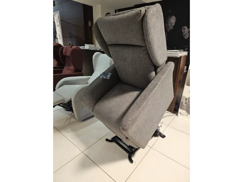 Poltrona relax in Tessuto Poltrona relax virginia plus Vitarelax scontata