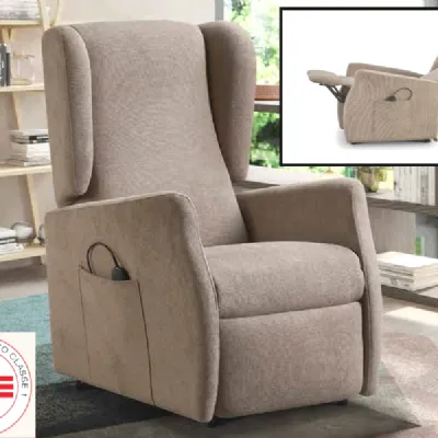 Poltrona relax Con movimento relax Vienna Il benessere in Offerta Outlet