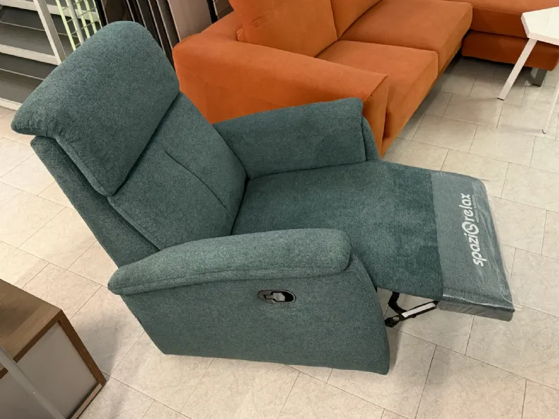 Poltrona relax modello William a marchio Spaziorelax con forte sconto