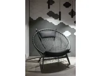 Poltrona Circole Chaire by P.P. Moblier. Esclusiva collez. Outlet.