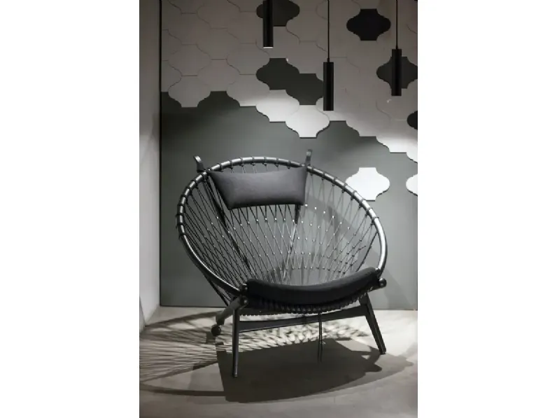 Poltrona Circole Chaire by P.P. Moblier. Esclusiva collez. Outlet.