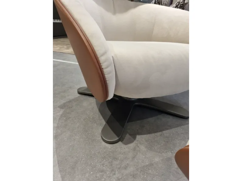 Poltrona in Tessuto Coconut Egoitaliano a prezzo Outlet