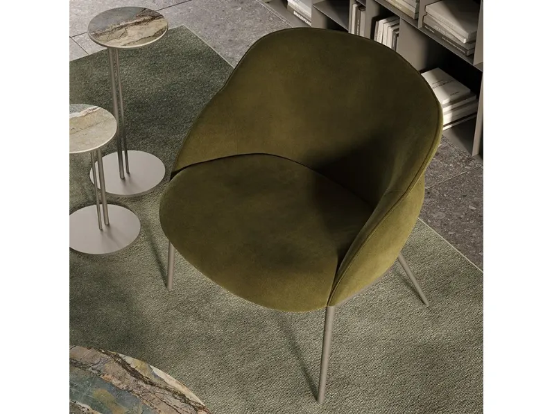 Poltrona con seduta fissa Camilla lounge Cattelan italia in Offerta Outlet 
