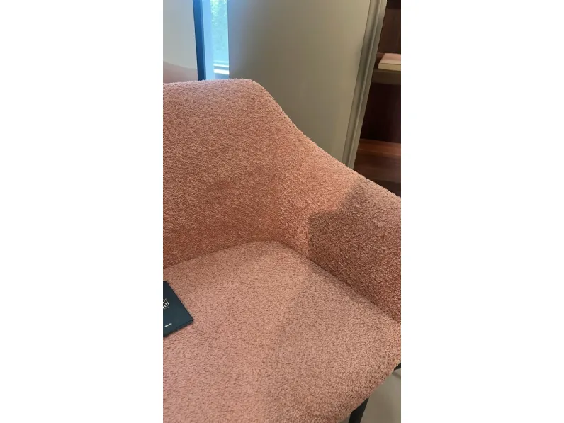 Poltrona con seduta fissa Carmen Riflessi a prezzo Outlet 