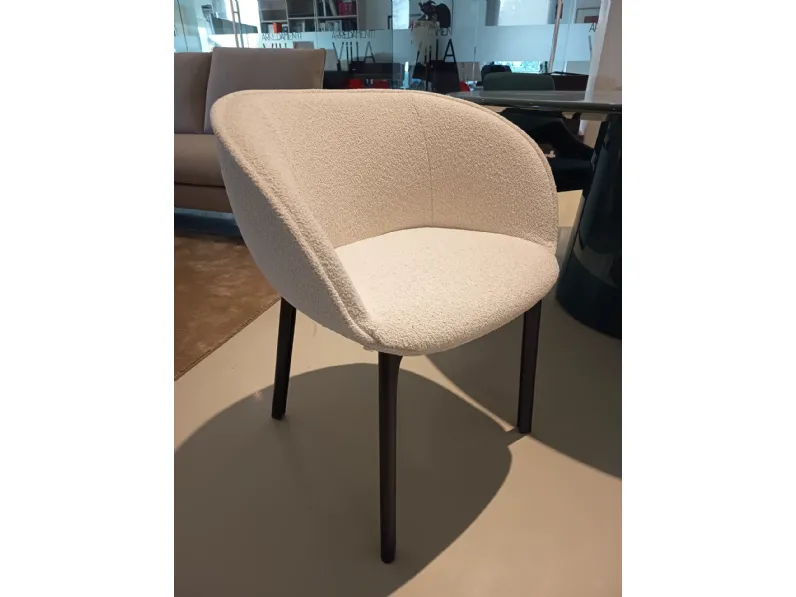 Poltrona con seduta fissa Charla Kartell a prezzo Outlet 