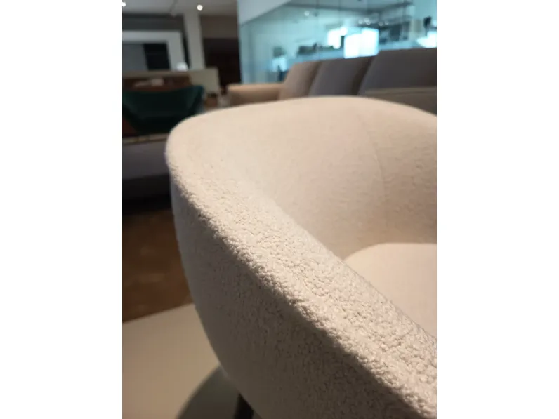 Poltrona con seduta fissa Charla Kartell a prezzo Outlet 