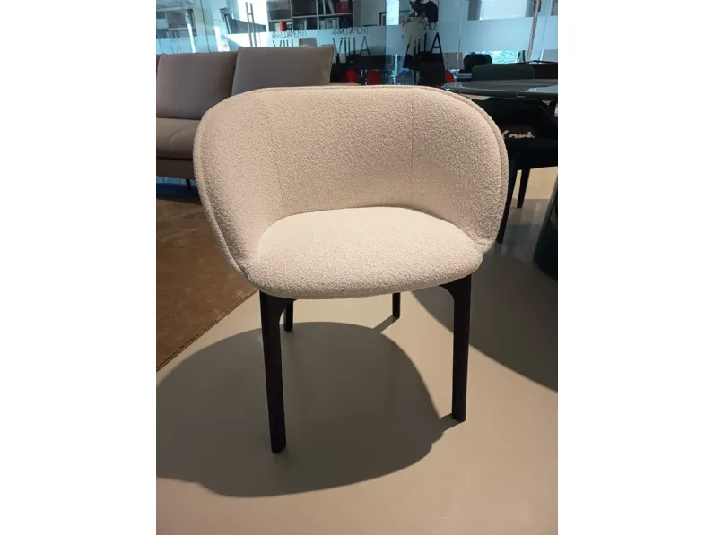Poltrona con seduta fissa Charla Kartell a prezzo Outlet 