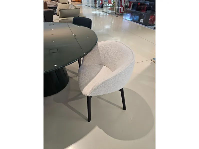 Poltrona con seduta fissa Charla Kartell in Offerta Outlet 