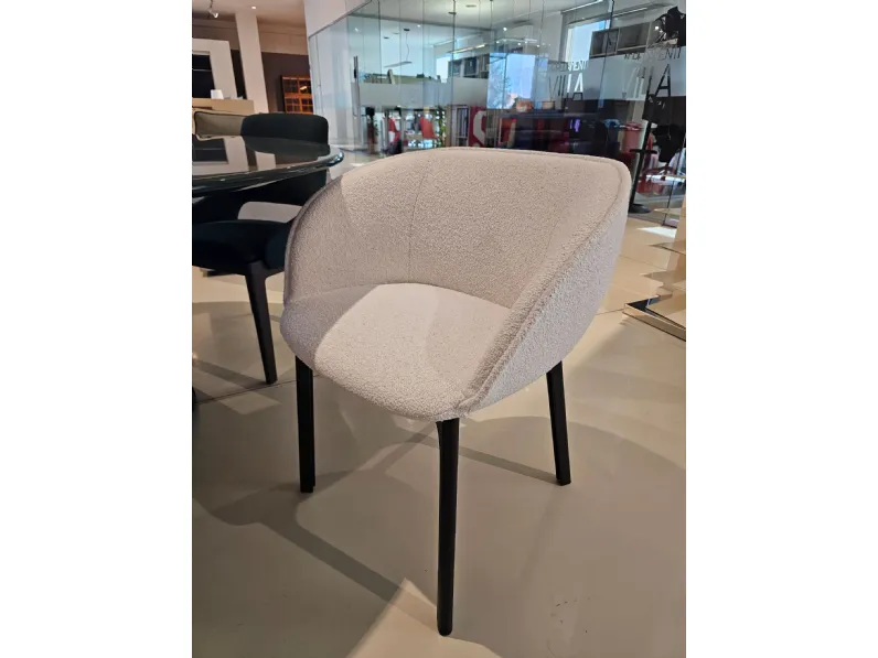 Poltrona con seduta fissa Charla Kartell in Offerta Outlet 