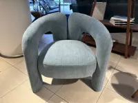 Poltrona con seduta fissa Dudet Cassina in Offerta Outlet 