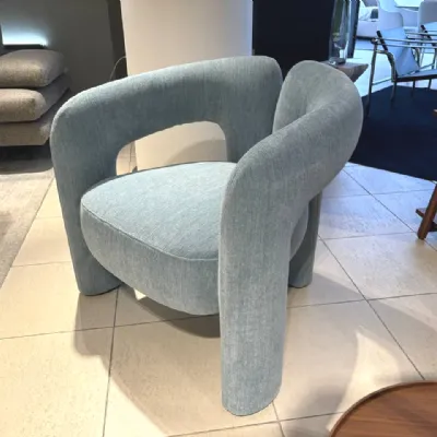 Poltrona con seduta fissa Dudet Cassina in Offerta Outlet 