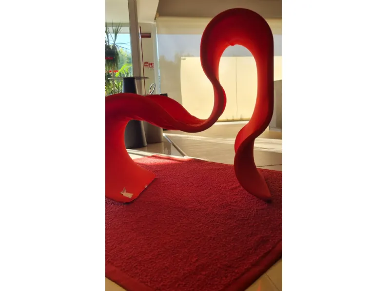 Poltrona con seduta fissa Fiocco Busnelli in Offerta Outlet 