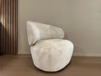 Poltrona con seduta fissa Mara Calligaris a prezzo Outlet 