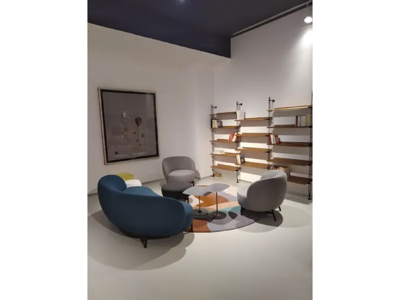 Poltrona con seduta fissa Poltrona lunam Kartell a prezzo Outlet 