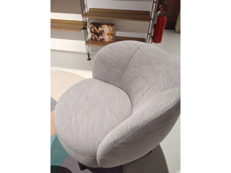 Poltrona con seduta fissa Poltrona lunam Kartell a prezzo Outlet 