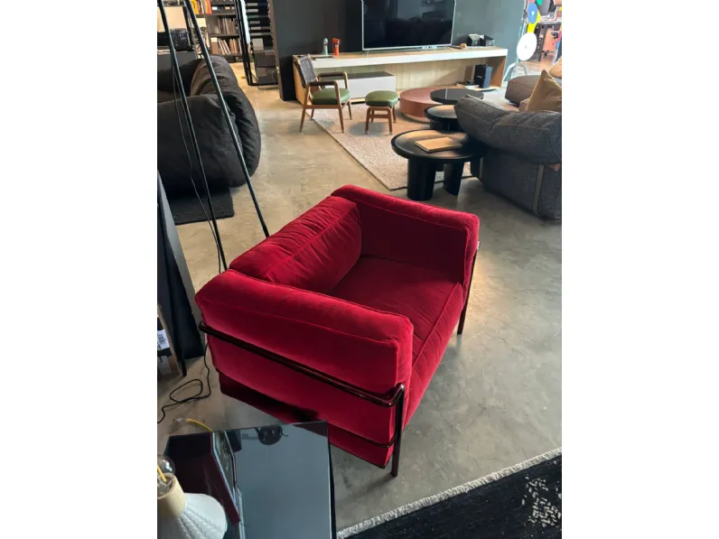 Poltrona in stile design Fauteuil Cassina in Offerta Outlet