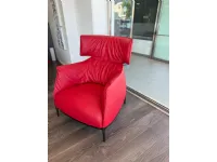 Poltrona in Pelle Archibald king Poltrona frau in Offerta Outlet