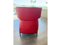 Poltrona in Pelle Archibald king Poltrona frau in Offerta Outlet