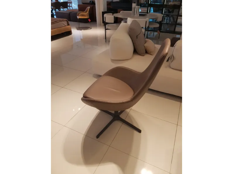 Poltrona Linear Ditre italia in Pelle SCONTATA