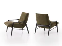 Poltrona in stile moderna Sintra outlet Diotti.com in Offerta Outlet
