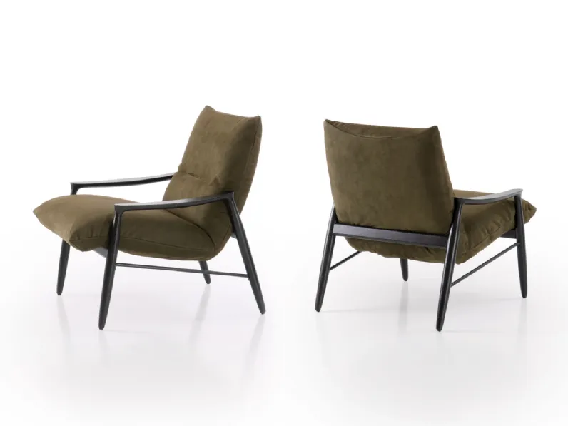 Poltrona in stile moderna Sintra outlet Diotti.com in Offerta Outlet
