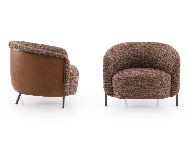 Poltrona modello Bailey outlet Diotti.com in offerta